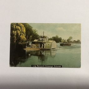 Coloured Postcard, W.T.P Post card, Original photograph probably taken late 1890's Postcard c. 1908 (postcard appears to be dated 08)