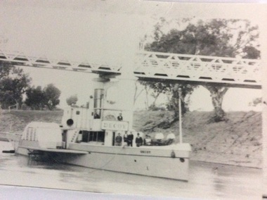 Black and white photograph