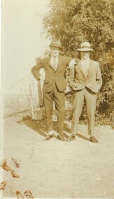Picture, George Davis & Eric Hamilton 1929