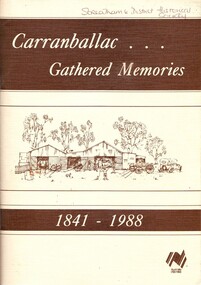 Book, Carranballac Gathered Memories