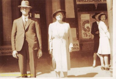 Picture, Clarence & Florence Gange