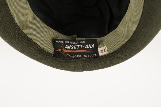 Trilby, labels, Georgina Hats and Ansett ANA 1954-1968