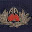 Side cap, insignia, Ansett Airways, 1940s