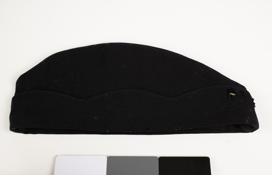 Side cap, folded, Ansett Airways, 1940s