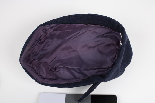 Pillbox hat, inside, Ansett Airways 1958-1964