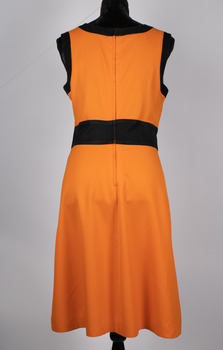 Orange dress created by Noeleen King