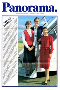 Cover of Panorama, Ansett Airlines Journal