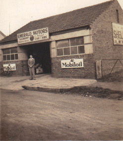 Photograph, Emerald Motors, circa 1930's - 40's