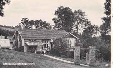 Postcard - Postcard - B/W, Silver Springs Lodge, Emerald, circa 1949-50