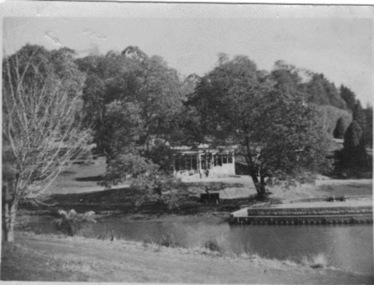 B/W Photograph, Emerald Park Lake c. 1960, 1960