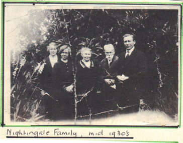 Photograph, Nightingale/Thompson Collection, c. 1930