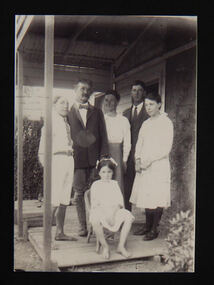 B/W Photograph, Holman Family