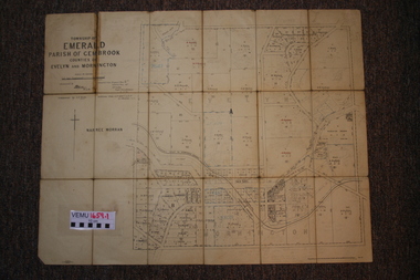 Two maps of Emerald Township 1955 and 1922, Emerald Township
