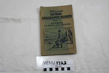 Book, Whitcombes Human Geography Reader Grade V. Australia It's People and Progress, 3rd Edition Revised, After 1940s