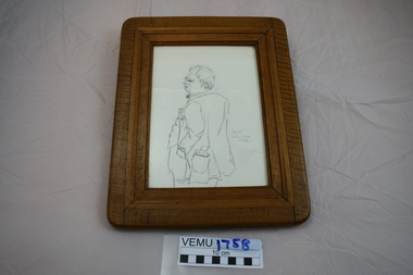 Drawing - Portrait, " 'Spud' Dr. Ian S. McLeod Murphy"