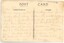 Back of post card of Swanston Street, Melbourne with handwritten message