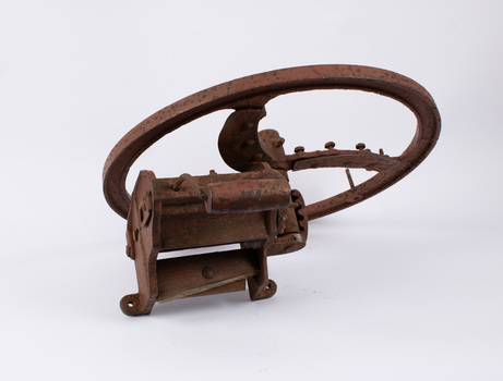 View of chaff cutter