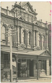Don Trading Company building at Devonport, Tasmania. Three stories.