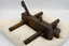 Plough plane viewed from behind main body of tool