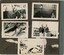 Five black and white photographs: two of Dr Murphy at the beach; one of him with an unknown young man; another of an unknown man; and one of a male 'collapsed' against a fence.