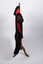 Side view of netball uniform with logo visible on sleeve