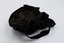 Underneath of black velvet hat.