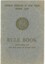 Front cover of the Rule Book, featuring the title, logo, and publication date.