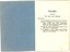 The blank blue inside front cover and the first page of the rule book.