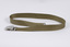 Military belt showing top of metal clasp