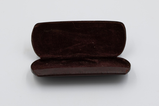 Glasses case open