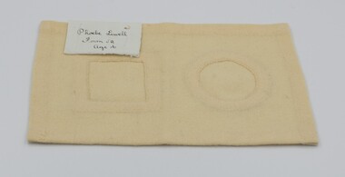 Decorative object - Sampler, Phoebe Lewell, 1918