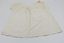 Front of baby bodice with round collar and front button fastening.