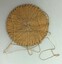 Back of Semco embroidery thread wheel wound with golden thread