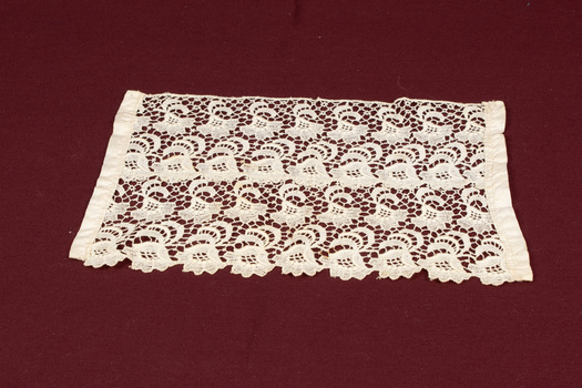 Other side of modesty panel laid flat.