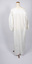 Back view of long cream-colored nightdress.