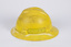 Side view of fire fighter's helmet