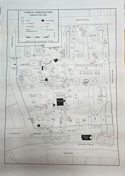 Map of Nobelius Heritage Park - 2003
