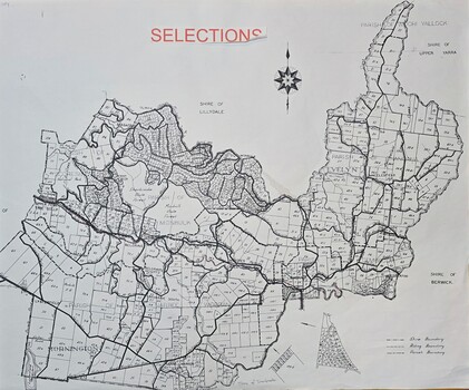 Image of Selections Map of Emerald and surrounding district