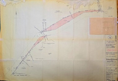Image of Part of Crown allotments 106E and 106G2, survey map of Wellington Rd., near Magpie Rd. 1972