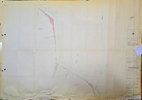 Image of Municipality Road Classification - Beaconsfield-Emerald Rd., Shire of Gembrook 1973