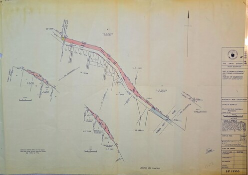 Crown allotment and former Govt. Road classification - Beaconsfield-Emerald Rd. near summit Ave., Emerald 1973