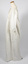 Side view of long, white cotton nightie on mannequin