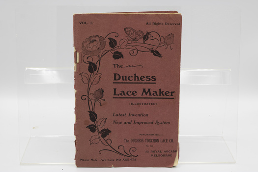 Front cover showing title and publisher details and a decorative element