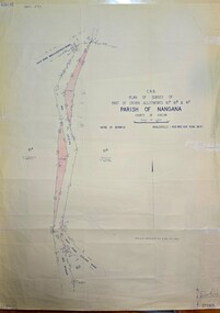 Plan of Survey of Crown Allotments, Healesville - Koo Wee Rup Road, Shire of Berwick