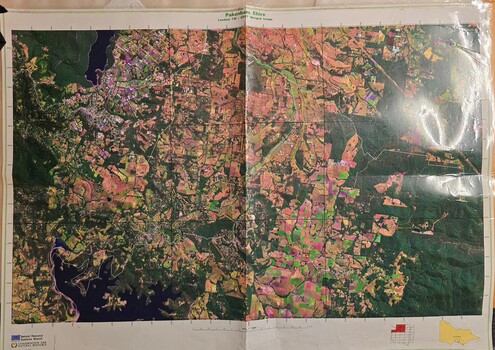 Image of merged photographs of Pakenham Shire 1996