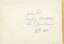 Reverse of a photograph printed on paper, with handwritten text in pencil and blue pen