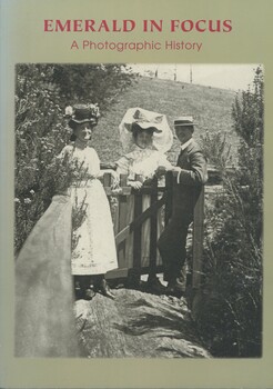 Front cover of book showing large photo of a courting couple with a chaperone