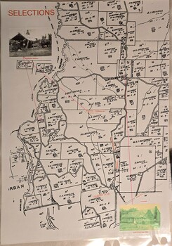 Map of property selections in Macclesfield area - includes two photos