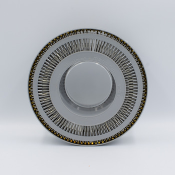Bird's eye view of rotary slide magazine - grey colour