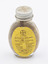 Back of medicine bottle sowing dosage instructions imprinted on label with yellow background.